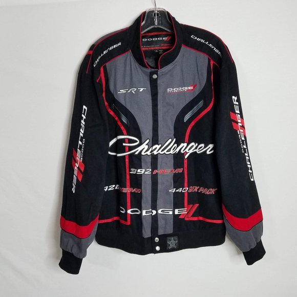 Dodge Challenger Nascar Racing Jacket 